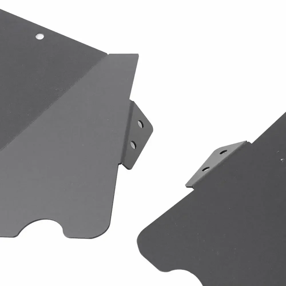 Rear Inner Driving Drum Fender Liners for Jeep Wrangler JK JKU 2007-2017 Steel Sheet Black Splash Guards Lightweight Design