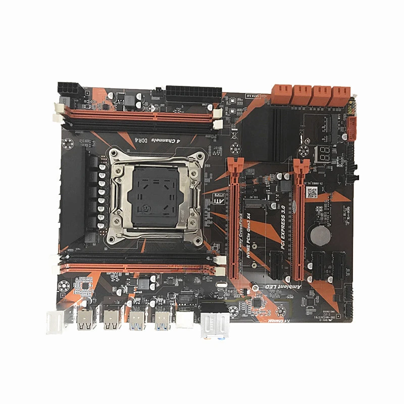 New X99 large board DDR4 computer main board E5-2678V3cpu set game studio LGA 2011-3