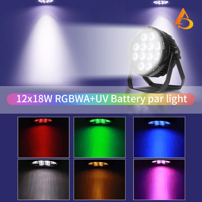 IP65 étanche 12X18W 6in1 batte - Outdoor Lighting On House avis et prix