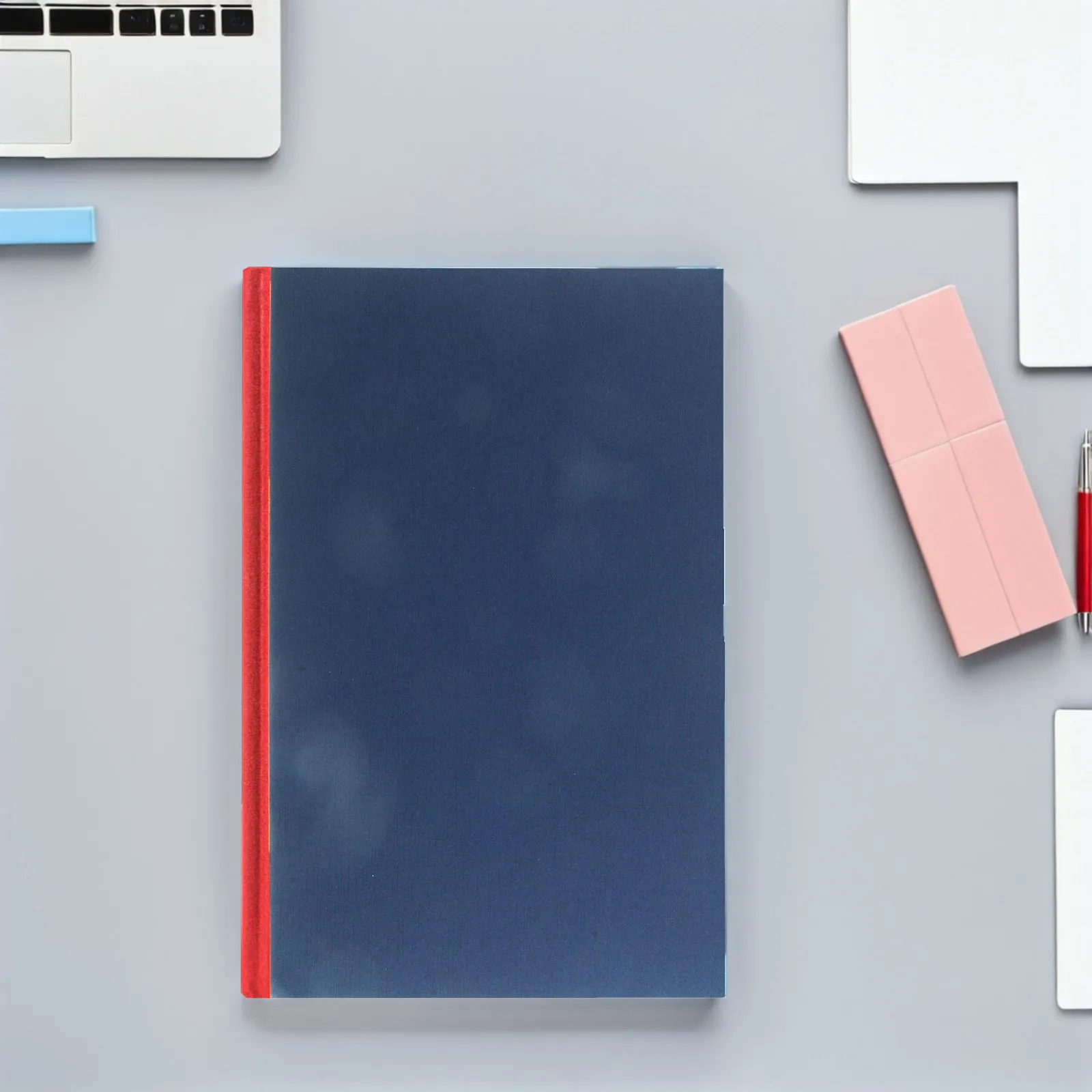 

10 Sheets 11x7 Inch Navy Blue Cardstock Binding Covers Un-Punched Double-Sided Bookbinding Cover Materials for Proposal Covers