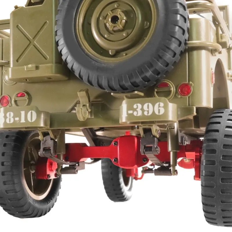 

WOTT-For 1/10 C8815 & 1/12 C8835 For Hummer H1 RC Car- Full Metal Axle Bridge Replacement Part