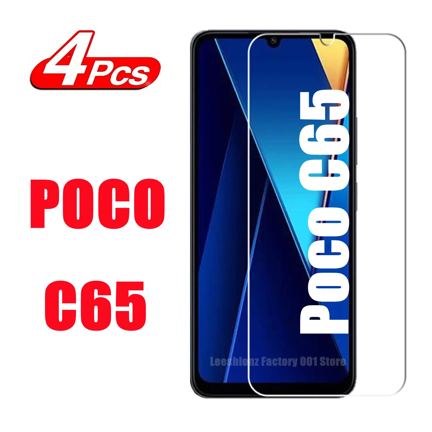 

For Xiaomi POCO C65 9H HD Tempered Glass Film