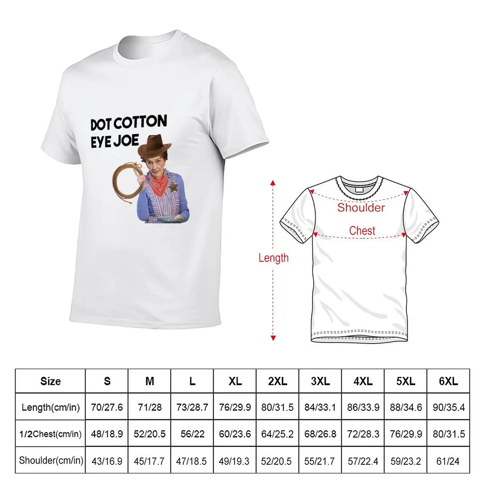 New Dot Cotton Eye Joe - Eastenders T-Shirt quick-drying t-shirt plain t-shirt anime big and tall t shirts for men