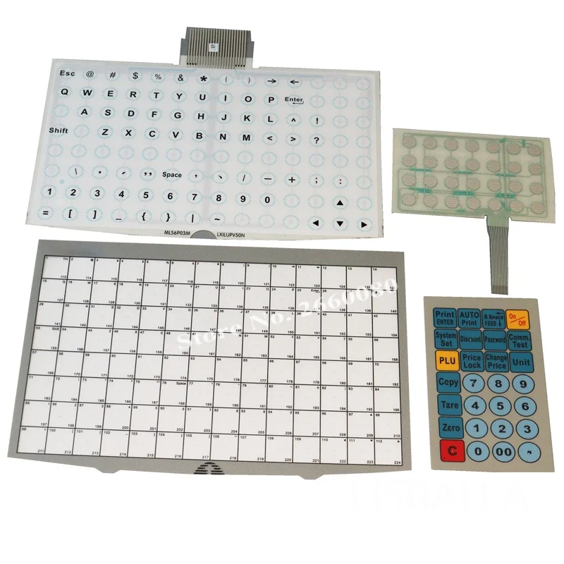 Brand New LS6RX LS6 Keyboard Set Keyboard for Aclas ls6 Scale Big and Small Internal Circuitry and Film English Language