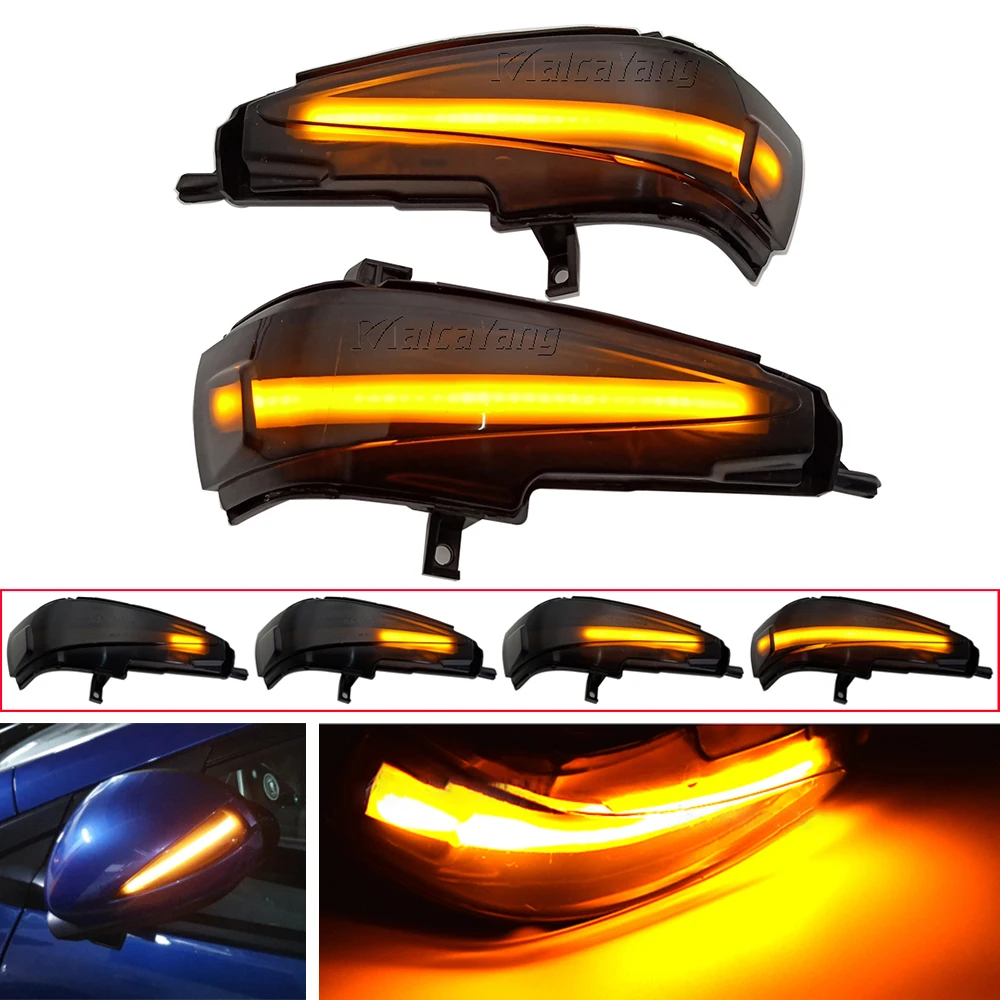 For Honda Civic Mk8 Sedan FD1 FD2 FD3 Civic 2D 4D 2pcs Dynamic Blinker LED Turn Signal Rearview Mirror Indicator Repeater Light