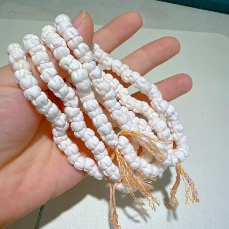 

New bone No Shape large bead bracelet, ethnic style fashion accessory