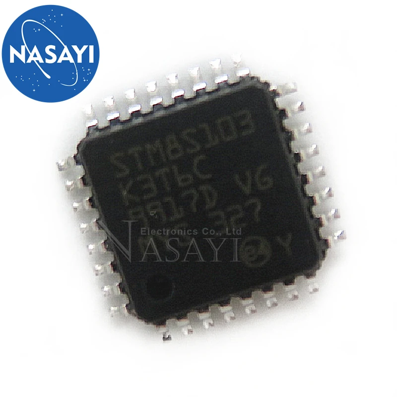 5pcs/lot STM8S103K3T6C STM8S103 LQFP-32