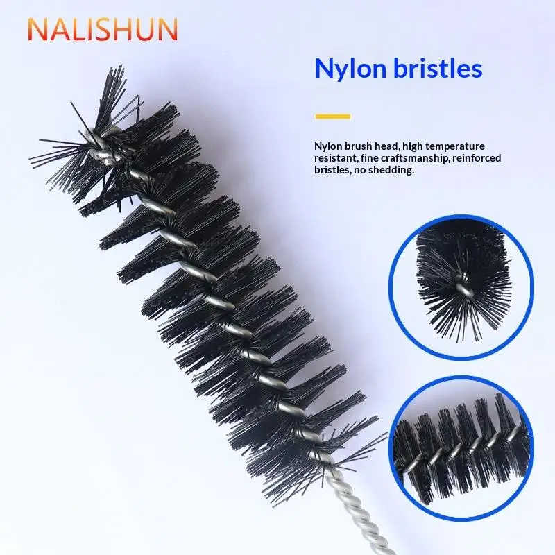 New 5pcs Car Air Door Carbon Deposit Cleaning Brush Stainless Steel  Engine Air Inlet Combustion Chamber Cylinder Brushes Tools