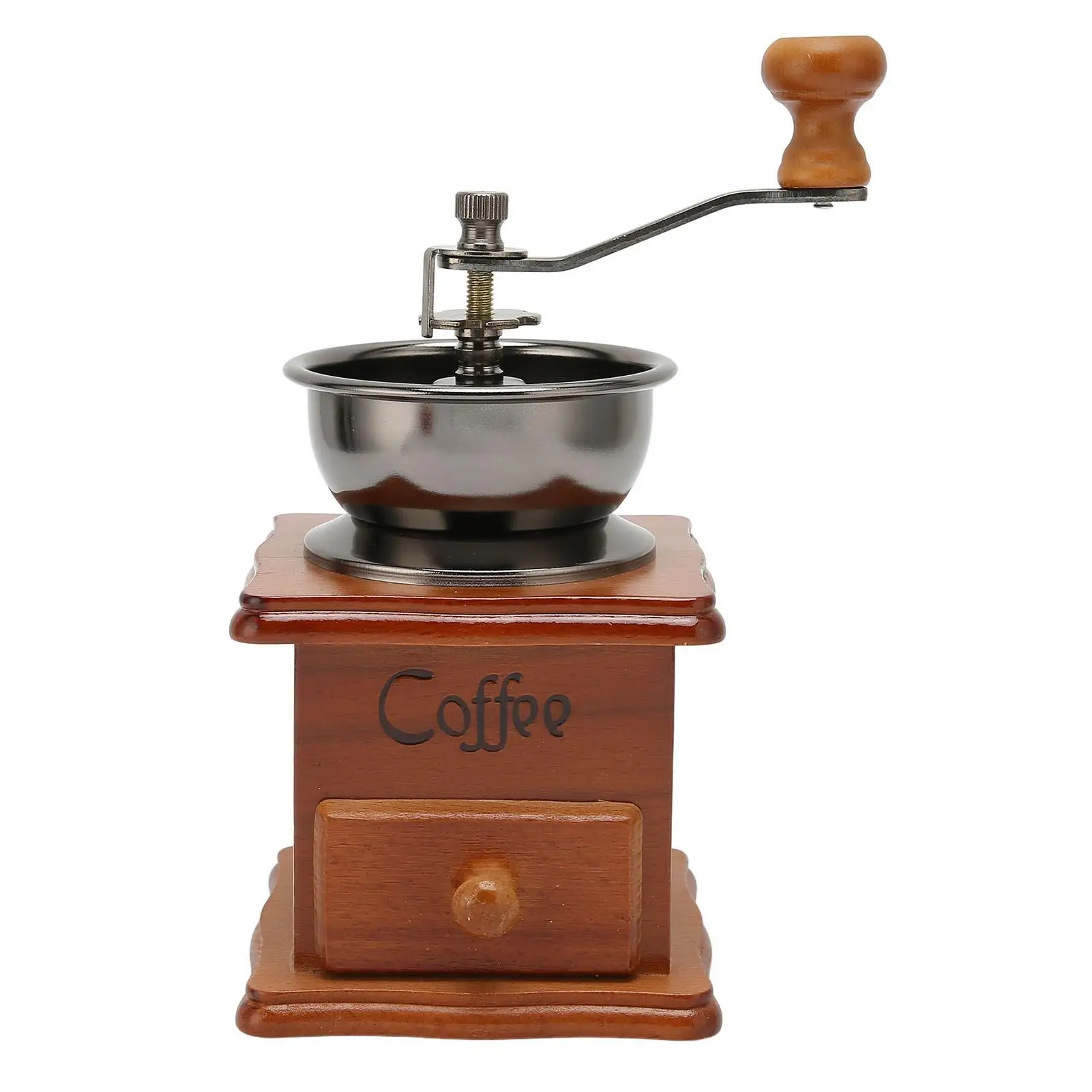 

Vintage Manual Coffee Bean Grinder Hand Mill for home or Cafe Fresh Grinding Tool