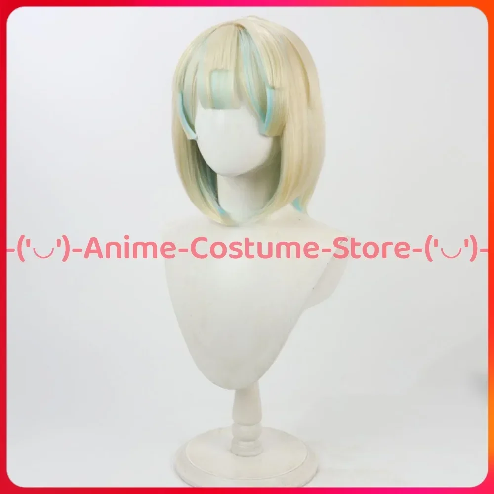 NIJISANJI VTuber Genderbend Hibachi Mana Cosplay Wig Anime Character Wigs Halloween Carnival Party Costume Prop Synthetic Hair