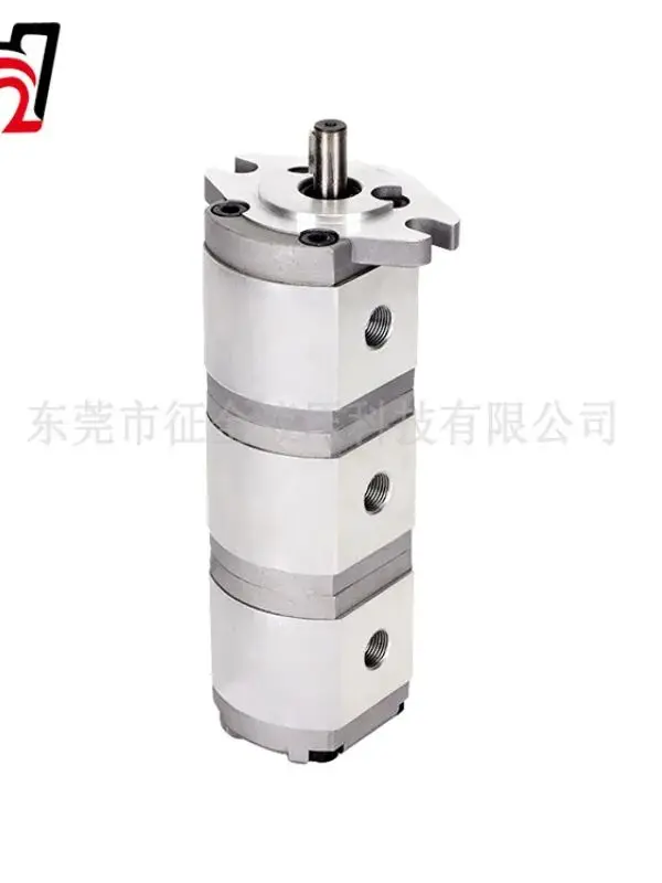 HGP‑111A Triple Gear Hydraulic Oil Pump Zhengquan Durable Pump Factory Wholesale Replacement Parts