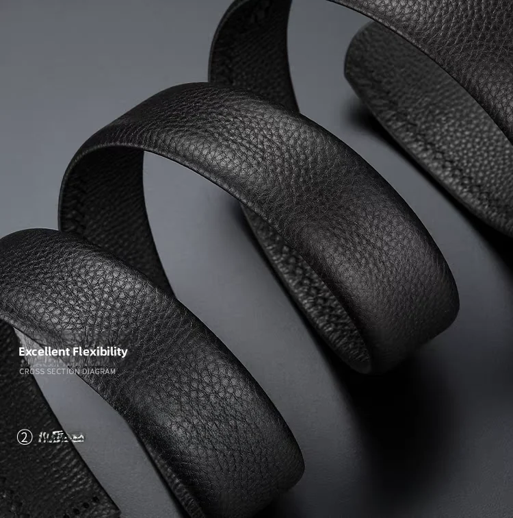 goldlion-single-belt-body-smooth-surface-top-layer-cowhide-leather-men's-belt-fashionable-accessory-for-spring-season