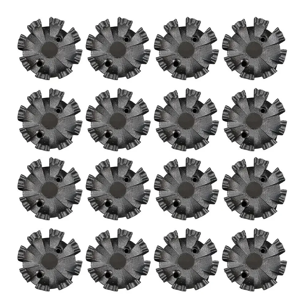 16pcs/box Golf Shoe Studs 8 Points Metal Anti-slip Thread Screw Head Spikes Golf Shoe Cleats Replacement Accessories view 3