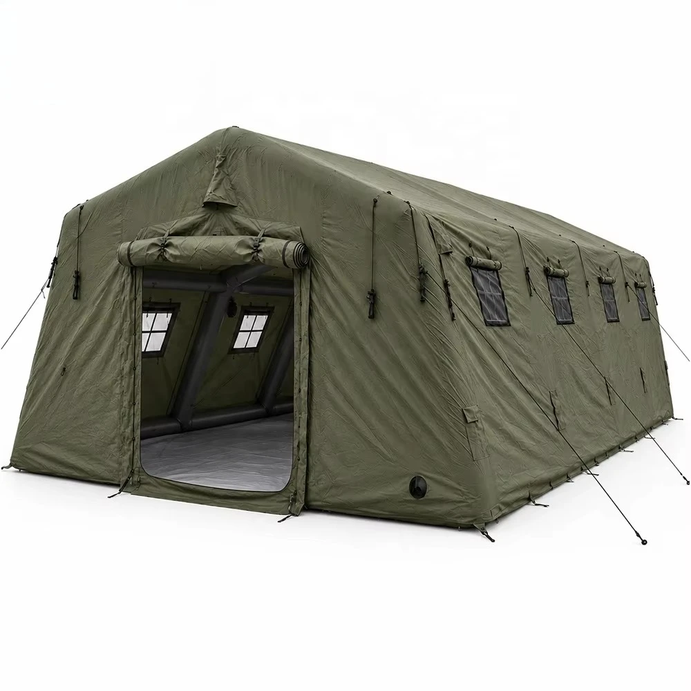 FOODLINE Glamping Tent High Density Canvas Luxury Tent Anti‑UV For Family Outdoor Camping Glamping Vacation