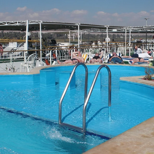 Scaletta a gradino larga Scaletta/ascensore per piscina marina in acciaio inossidabile