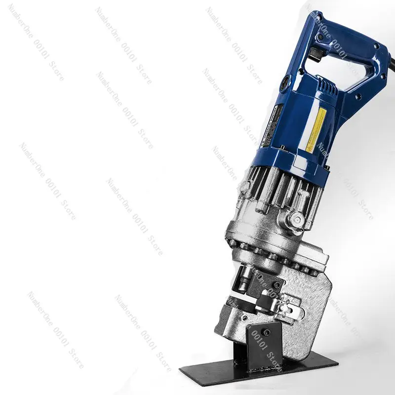 

Electric Hydraulic Punching Machine Handheld Small Angle Iron Channel Steel Tapper Portable Dry Hanging Angle Steel Punching