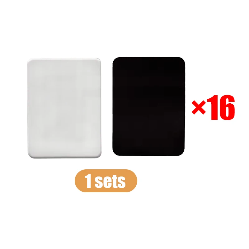 Handgemaakte op maat gemaakte fotomagneten set 5x3cm DIY acryl stickerkit voor koelkastdecoratie & souvenir cadeau