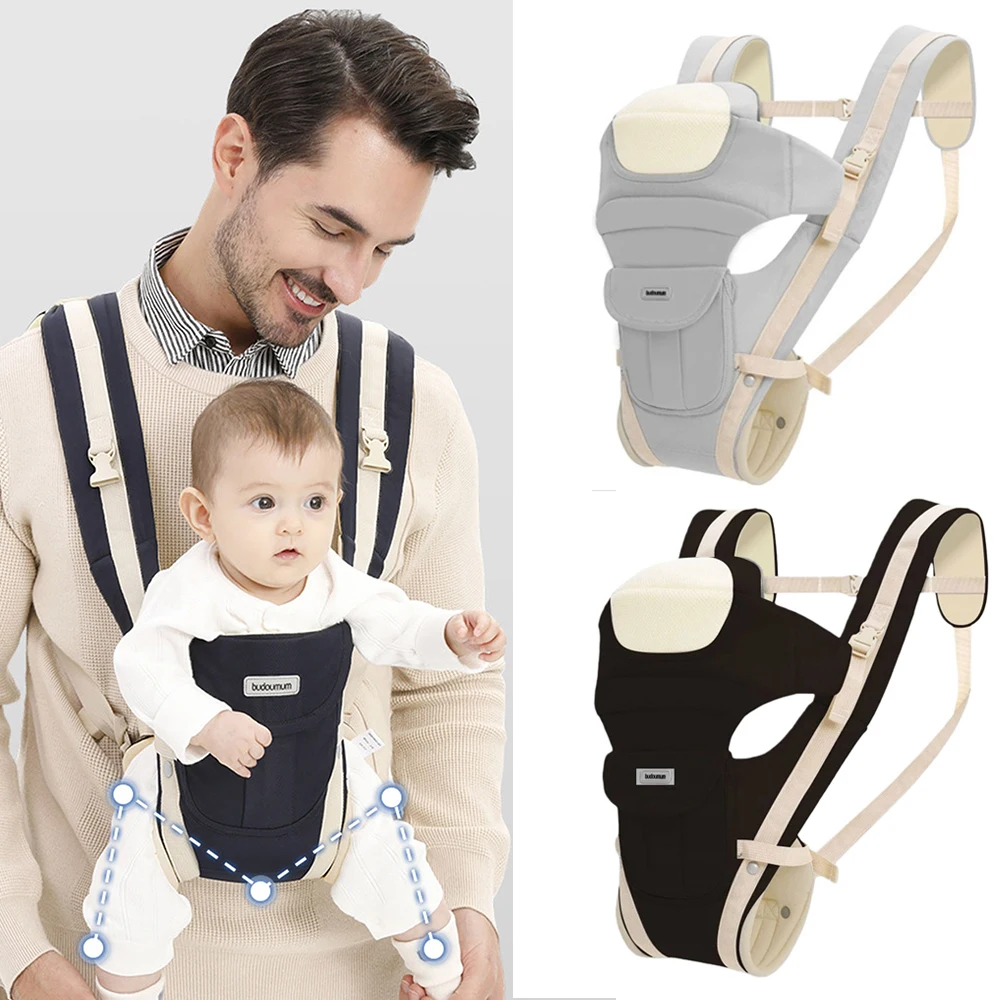 

Baby Waist Stool For Four Seasons Multi-functional Infant Toddler Carrier Strap Outdoor Travel Holding Front And Back Universal