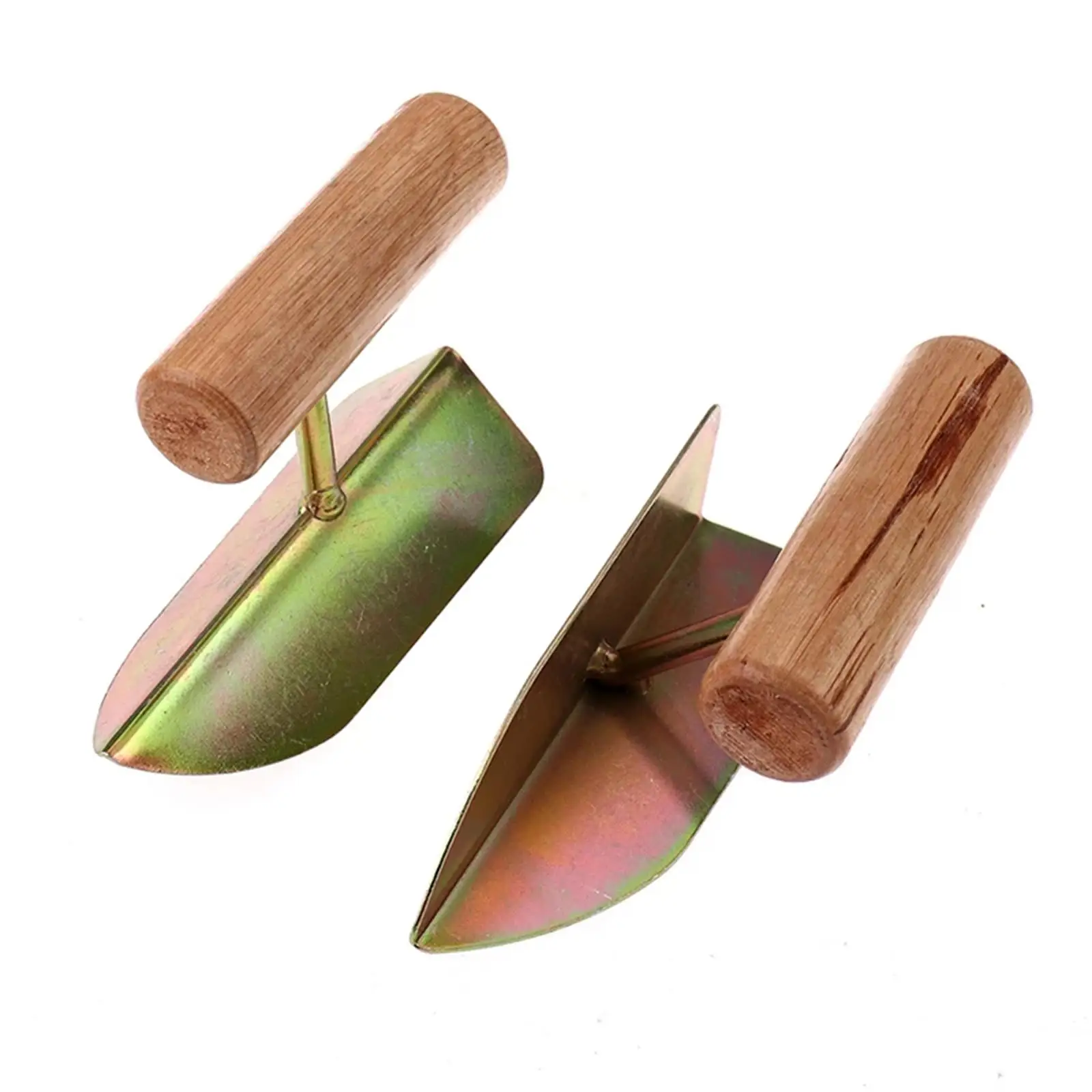 Corner Trowel Masonry Hand Trowel Drywall Finishing Construction Tool Wooden Handle Putty Trowel Small Drywall Corner Tool