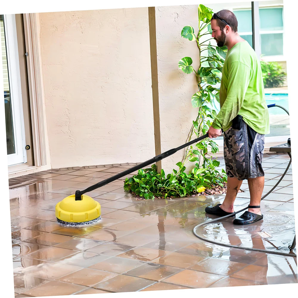 

High Pressure Rotary Brush Long Handle Versatile Patio Surface Cleaner Car Washer for Karcher K series Lavor Parkside Car Washer