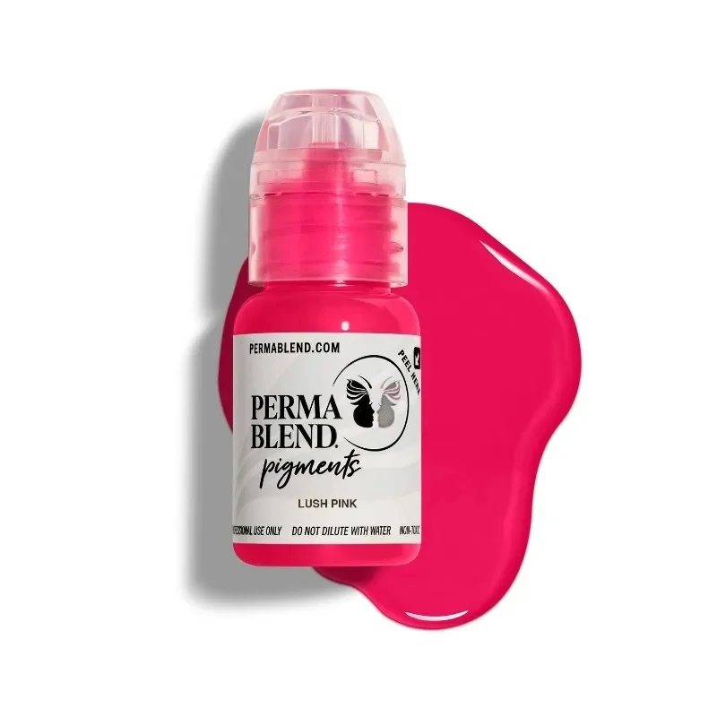 Perma Blend Pigmenten Inkt Tattoo Benodigdheden Roze Rood Oranje Lip Beauty Art Professionele Kleur 15ml Royal Vegan Mengen 1/2Oz PMU