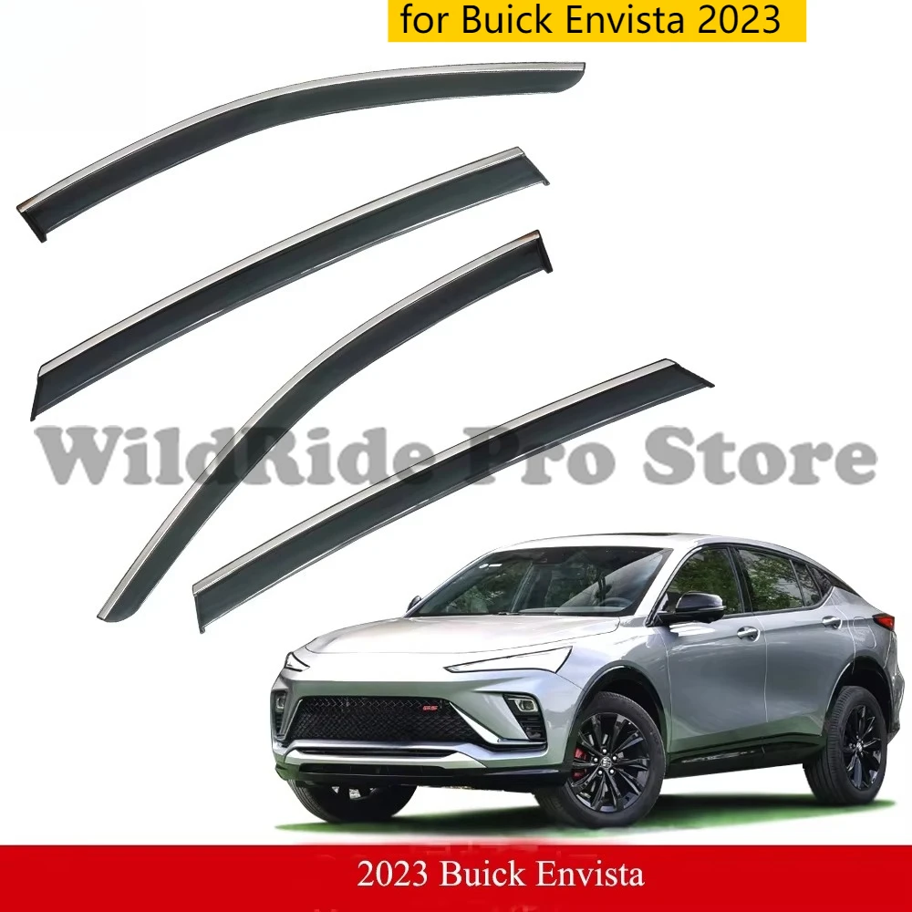 

Car Accessories Wind Deflectors for Buick Envista 2023 Wind Vent Deflector Visors Rain Guards