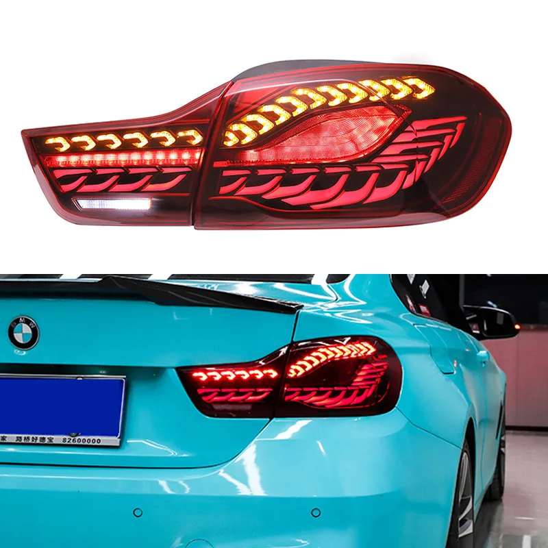 

Car LED Tail Lights For BMW M4 F32 F33 F36 F82 F83 4 Series Rear Fog Lamp Brake Light Reverse Dynamic Turn Signal Taillight