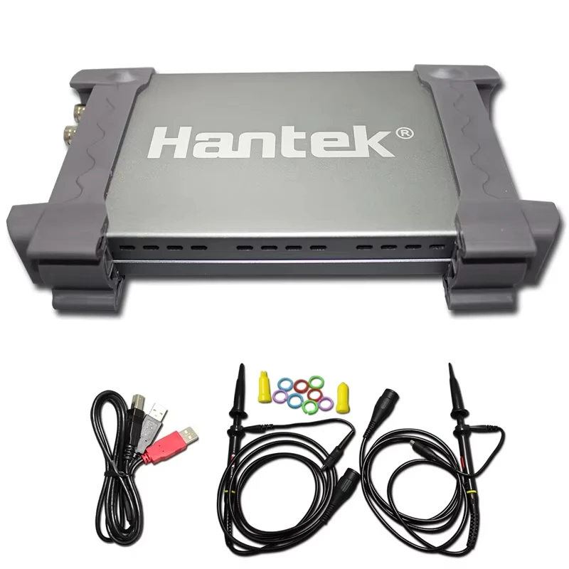 

Hantek 6022BE Portable Digital Oscilloscope 2-Channel Computer USB Storage Virtual Oscilloscope 20MHz 48MSa/s Car Detector