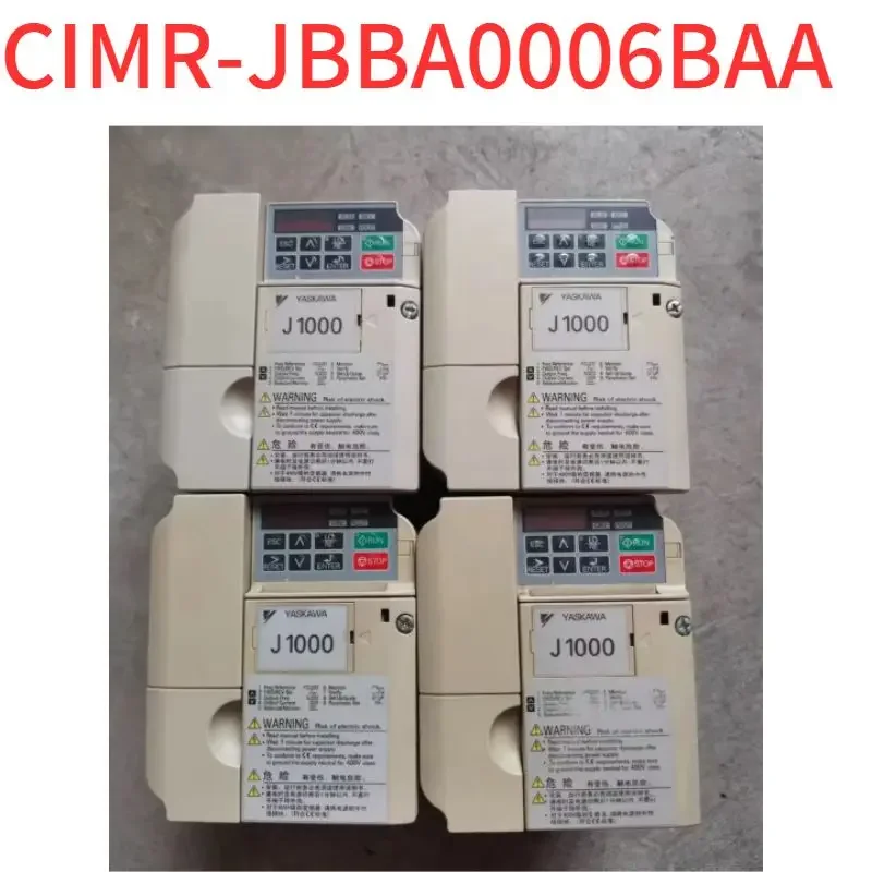 

Second-hand test OK J1000 CIMR-JBBA0006BAA Inverter 1.1kw/0.75kw-220v