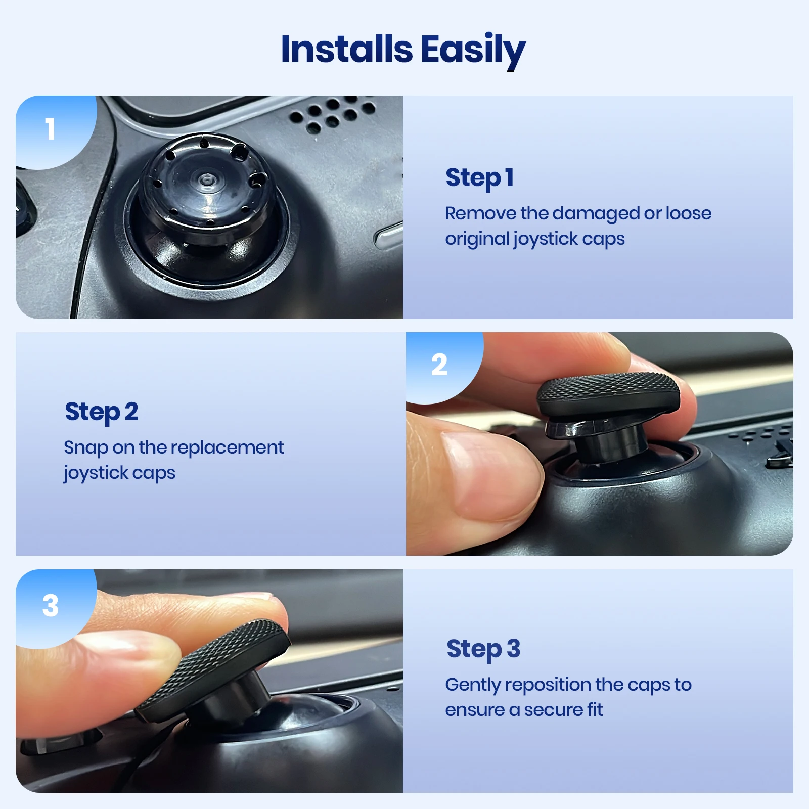 Thumbnail 3 - #20 Latest PS5 Controller Thumb Grips Offers