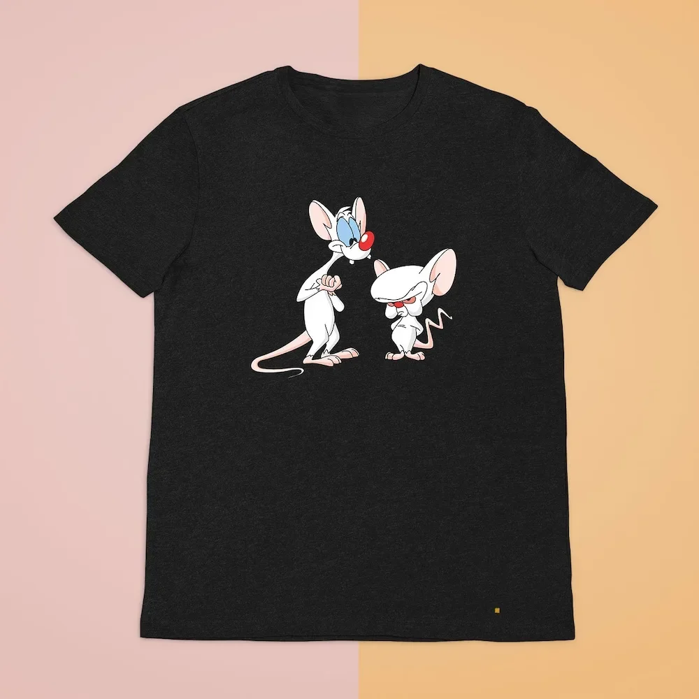 

Pinky And The Brain Black T Shirt Clothing Size S 4Xl