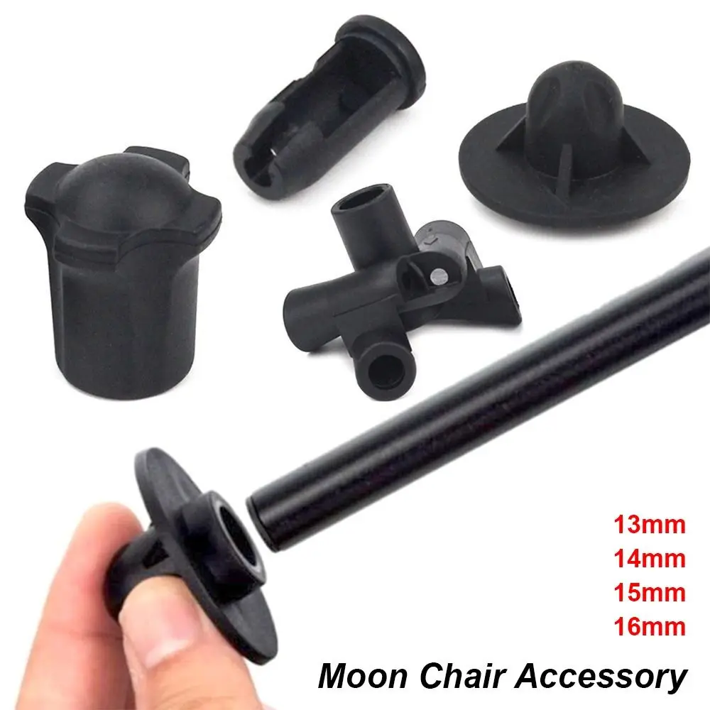 1Set Universal Moon Chair Accessory Wear-resistant Anti-slip Leg Protectors Removable Anti-sag Foot Covers Joint Plug