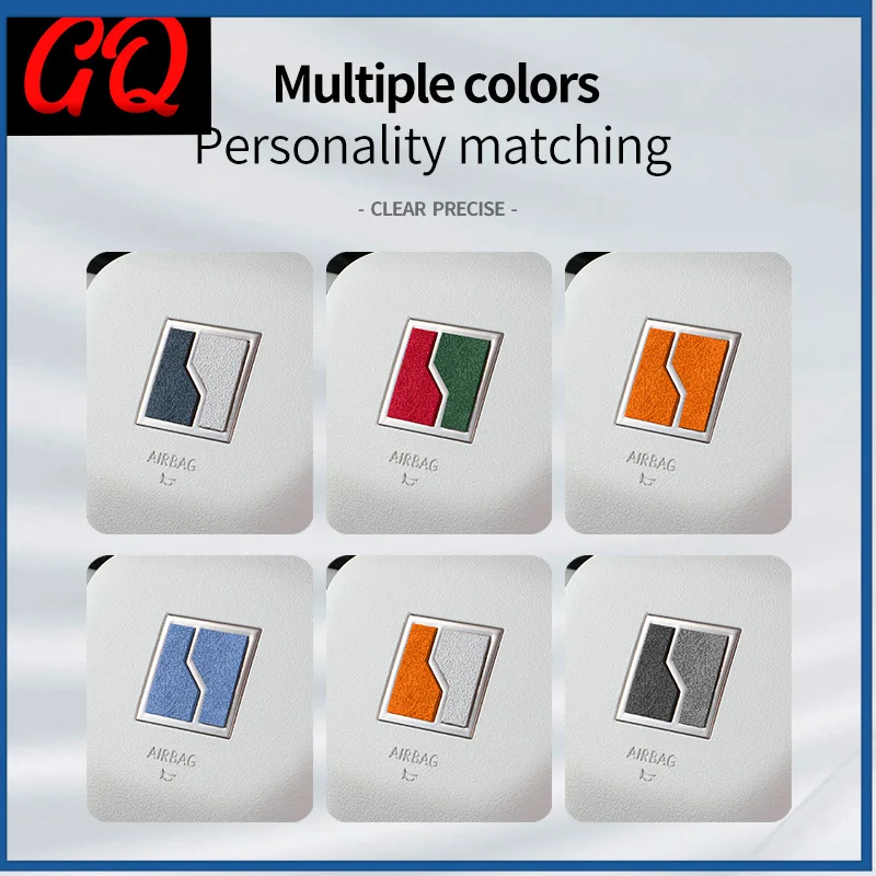 

Для Zeekr 001 007 009 X 21-2024 импортный флип-меховой руль, наклейка с логотипом автомобиля, модификация интерьера, декоративная наклейка с логотипом