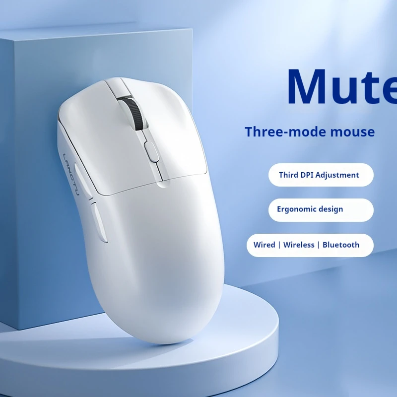 T6 5-Key Wired Mouse Mute Mouse1600dpi Type-C Pc Laptop Desktop Portable And Durable Comfortable Office Photoelectric Ergonomics