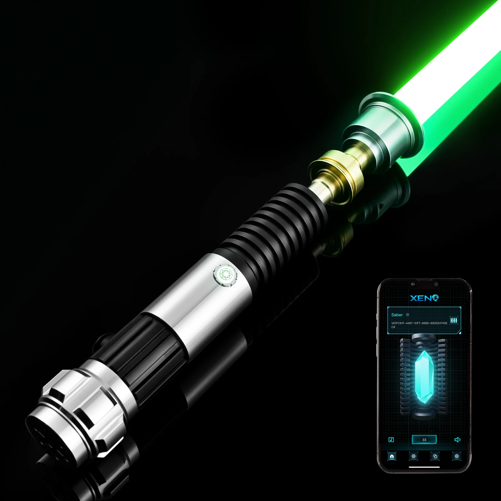Sable de luz Obi Wan inspirado en sable Smooth Swing Montion Control