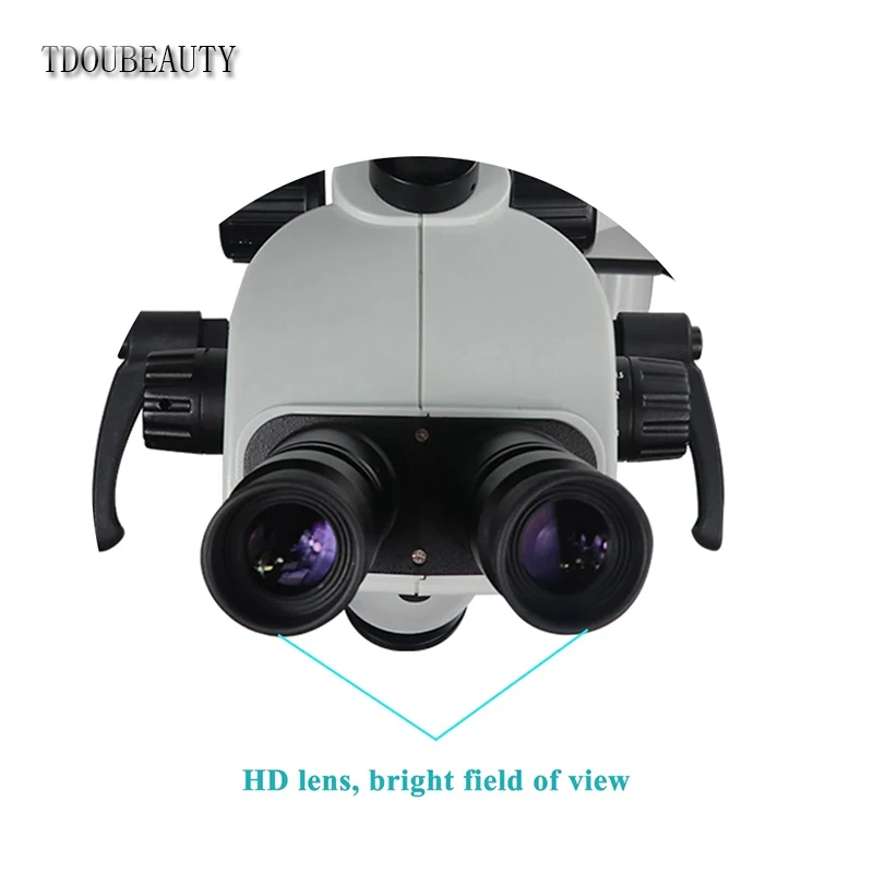 1080P 1.95X~55X Root Canal Microscope Binocular Wall-mounted Dental Chair Operating Surgical Endodontic Oral Microscope