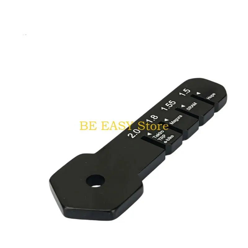 

E28F Bike Disc Brake Rotor Gauge For Accurate Thickness Diameter And Wear Assessment Measure 2.0 1.8 1.55 1.5 Specification