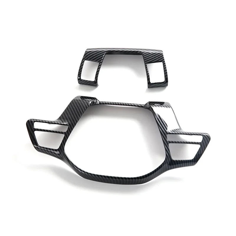 

ABQB-Car Steering Wheel Cover Kit Trim For BYD Shark 6 2025 Carbon Fiber Interior Accessories