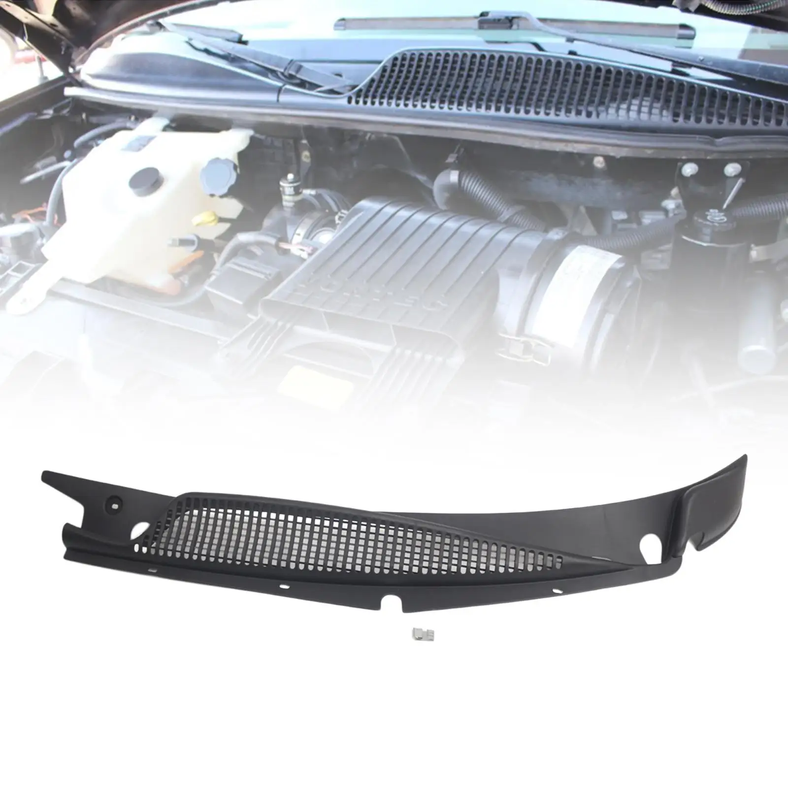 

Black Wiper Cowl Vent Cover Replacement Automotive Accessories for Chevrolet Express Van 1500 2500 3500