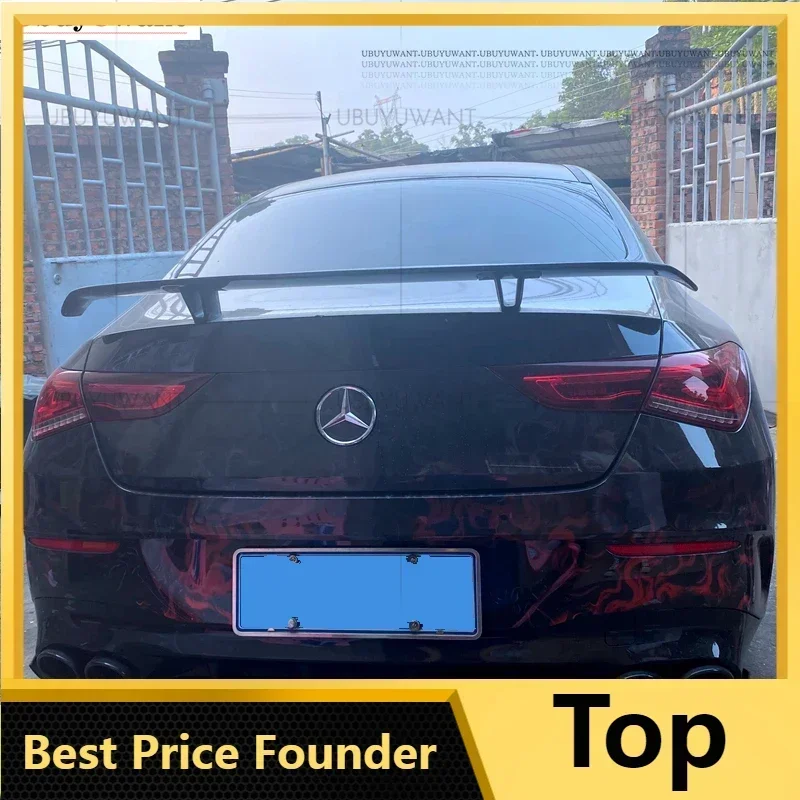 

For Mercedes W118 C118 2020+ High Quality ABS Plastic Rear Wing Roof Rear Box Decorated Spoiler For CLA35 180 200 250