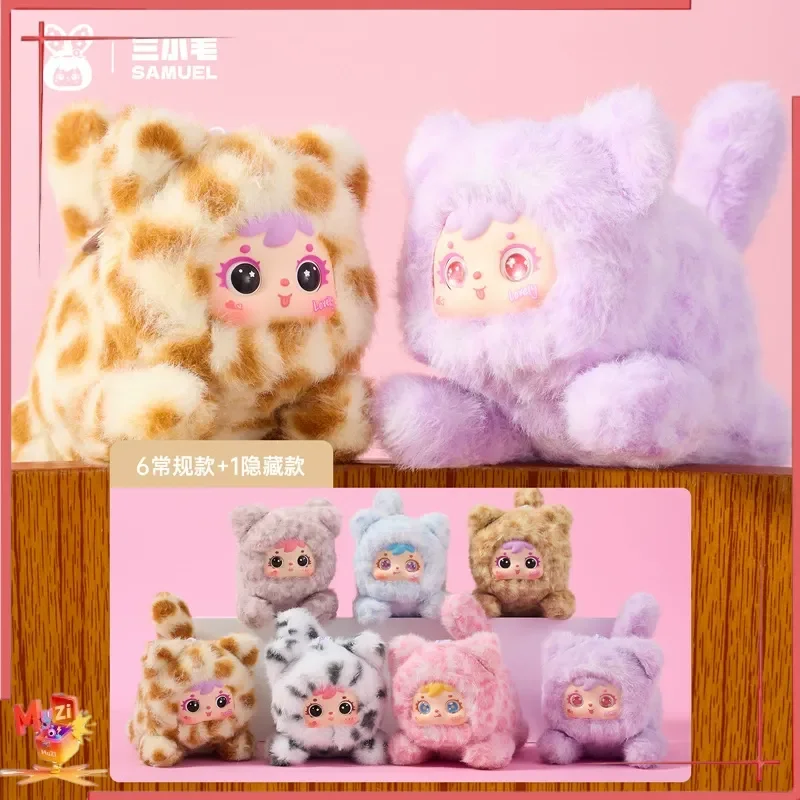 

Новая оригинальная серия Samuel Meow Meow's Cute Moment, модные игрушки, виниловая лицевая глухая коробка, милые украшения, куклы для девочек, праздничные подарки