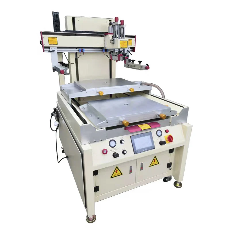 run-table flat screen printing machine