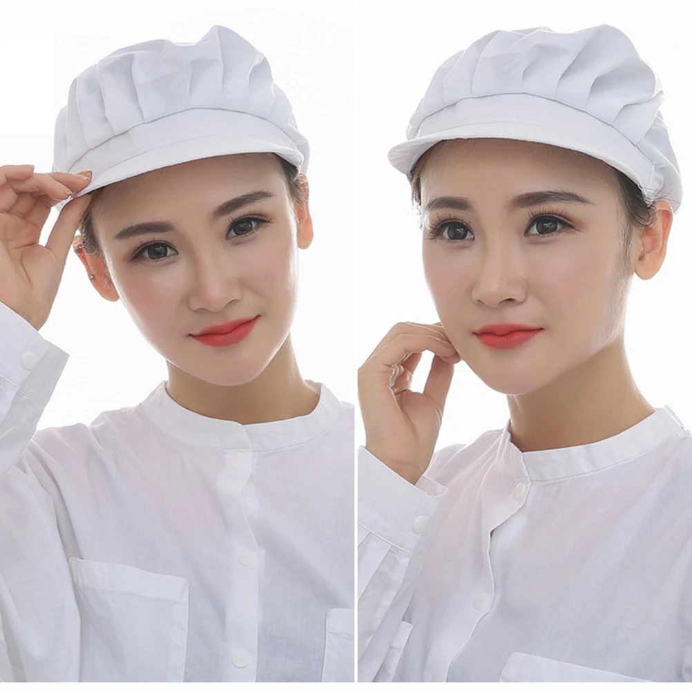 

Dust-proof and Breathable Chef Hat Work Working Cap Kitchen Protective Men Women