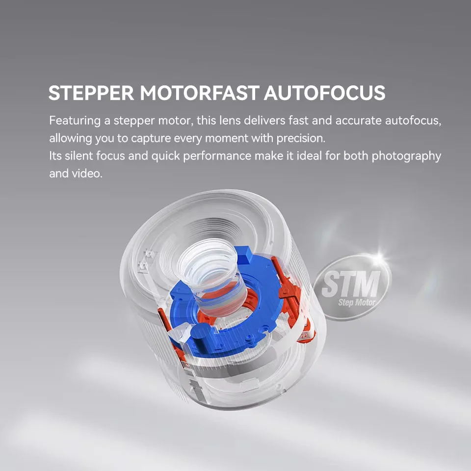 TTArtisan AF 23mm F1.8 Obiettivo Prime Obiettivo per fotocamera Bokeh morbido di grande apertura compatibile con Fuji X-A1 X-T5 Sony NEX-3 A7 Nikon Z9