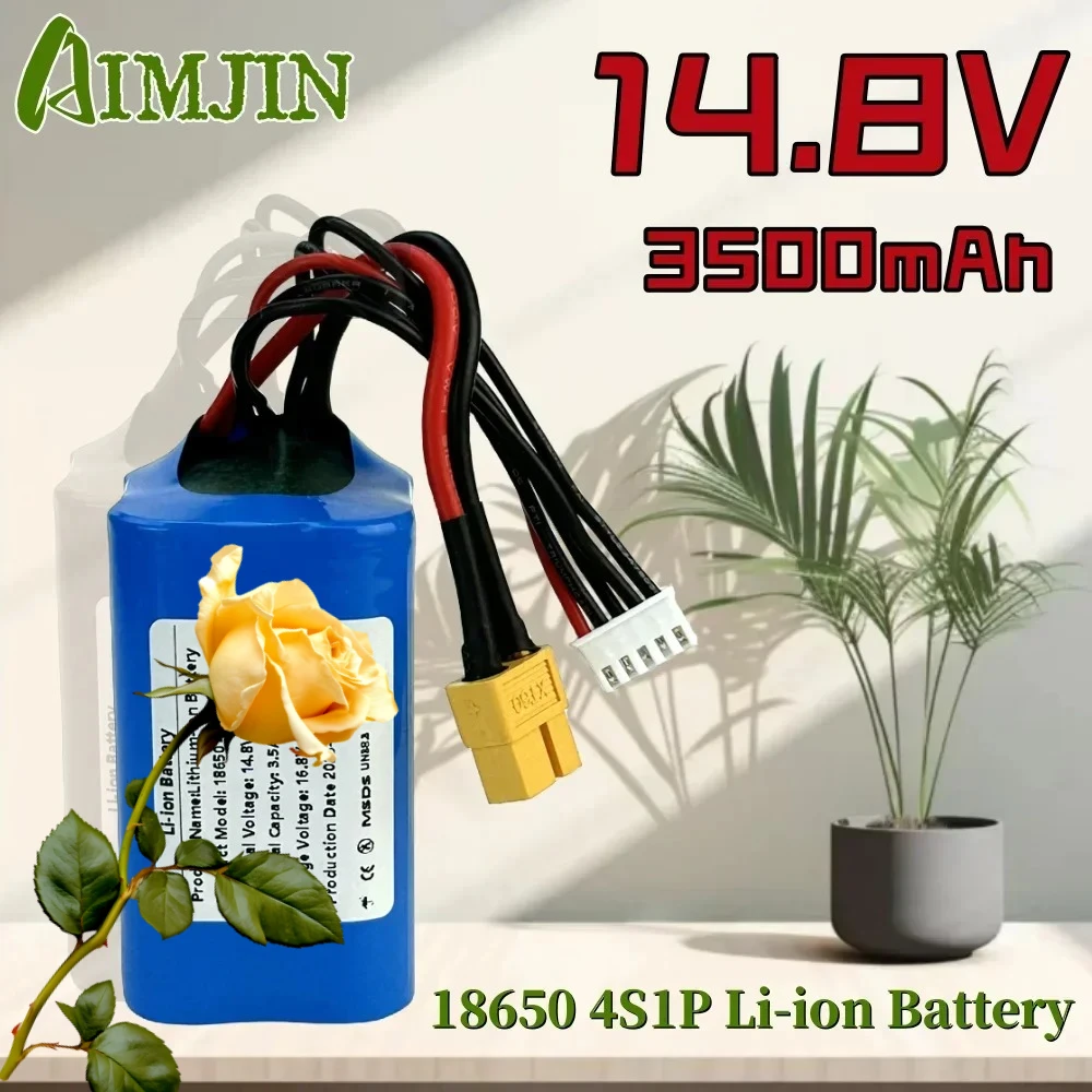 

XH2.54-5P XT60 3500mAh 14.8V UAV Rechargeable Li-ion Battery for RC Airplane Quadrotor And Various Electronic Devices