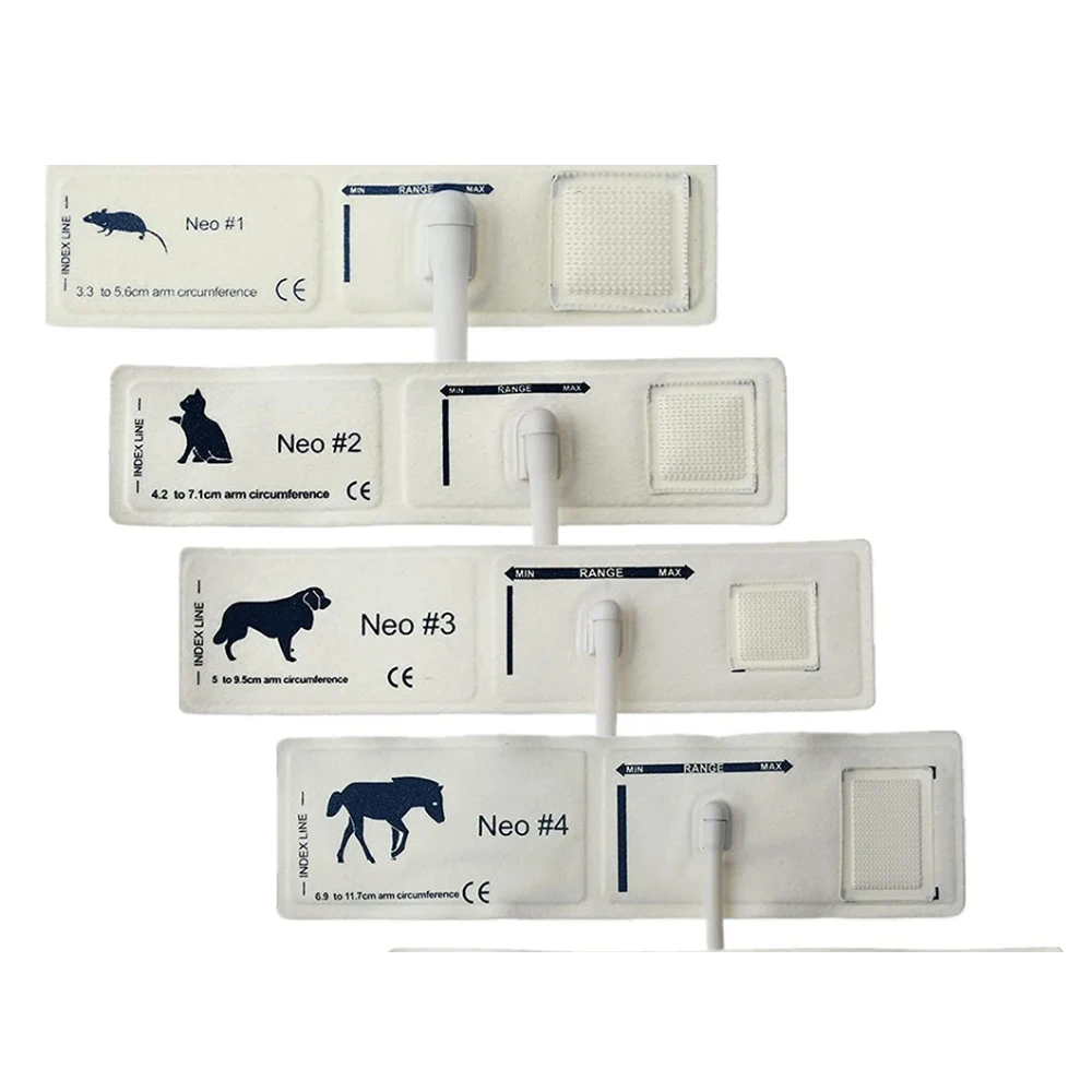 Ветеринарный монитор артериального давления для домашних животных, универсальная ветеринарная манжета для артериального давления, манжета NIBP, слон, лошадь, собака, кошка, мышь