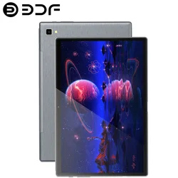 2025 New 10.1 Inch Android Tablets Octa Core 8GB RAM 256GB ROM 4G Phone Call Dual SIM Dual WiFi Tablet Google Play Type-C Port