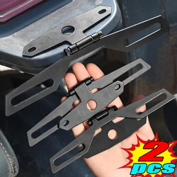 Motorcycles License Plate Bracket Taillight Fixed Folding Number Plate Frame Holder Light Mount Universal Motorbike Parts