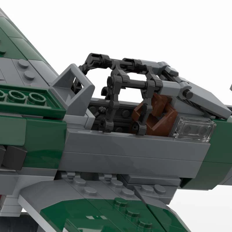 412pcs MOC Bouwstenen Curtiss P-40 Warhawk/Tomahawk/Cyclone Gevechtsvliegtuig Model Kit, Monteren Speelgoed, Kids Gift