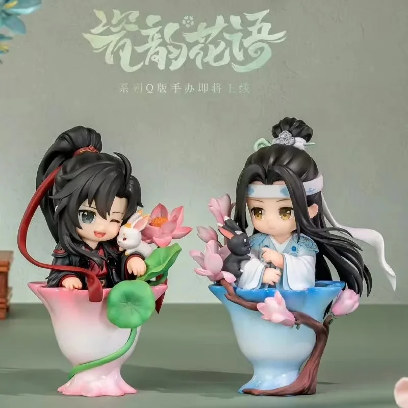 

New Blind Box "The Founder Of Magic" Porcelain Charm Series Mystery Box Cute Wei Wuxian Anime Doll Ornament Toy Surprise Gift
